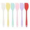 Raspador de Creme para Bolo de Confeitaria Pronto para Uso Ferramentas de Confeitaria Raspador de Silicone Integrado Espátula Doméstica para Geleia