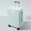 ¡Wow Maleta Personalizada para Estudiantes Mujeres, Trolley de Ángulo Recto Retro Resistente a Rayones Caja con Contraseña, Maleta de Cabina con Marco de Aluminio