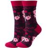Calcetines de otoño e invierno de Amazon para mujer, calcetines de animales, calcetines de frutas, calcetines de marea para hombre, calcetines de comida divertidos.