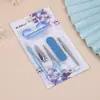 Fábrica de origem transfronteiriça direto conjunto de cortador de unha de aço inoxidável variedade de bolsa dobrável limpeza ferramentas de manicure domésticas