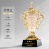 Troféu de Cristal K9 Campeão Criativo Personalizado com Gravação para Premiações de Funcionários Excelentes, Competições Empresariais, Eventos Esportivos e Jogos de Bola