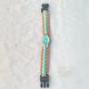 Pulsera de Cuerda para Paraguas de 32 Equipos de la NFL Pulsera de la Liga de Fútbol Americano Pulsera con Logo de la NFL Pulsera de Piedra de Tiempo Vintage