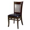 Silla de Comedor para Tienda de Té con Leche, Tienda de Postres, Tienda de Comida Casual, Silla de Madera Maciza para Restaurante, Silla de Comedor de Madera Maciza para el Hogar, Fábrica Fuerte