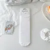 Meias Brancas Estilo Ballet, Comprimento Médio da Panturrilha, Estilo Verão Fino para Estudantes, Combinadas com Sapatos Pequenos de Couro, com Bordas Franzidas, Malha Vazada, Respiráveis
