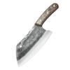 Cuchillo de Cocina Doméstico Forjado a Mano con Patrón de Martillo para Rebanar, Cortar en Julianas y Cortar Carne, Cuchillo de Cocina para Verduras de Mujer, Forjado a Mano