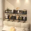 Estante Simple para Almacenamiento de Sofá de Casa Artefacto de Almacenamiento Estante sin Taladro para Libros Proyector Altavoz Colocación de Artículos Varios Estante de Almacenamiento