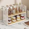 Estante Multicapa para Especias y Tazas de Encimera de Cocina, Organizador de Escritorio, Estante para Snacks de Mesa de Comedor, Portavasos para Sala de Estar