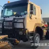Fornecimento Transfronteiriço de Cabeçotes de Trator Usados Howo 6x4 com Tração Dupla, 371 Cavalos de Potência, Veículo Especial de Transporte para Engenharia e Mineração