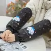 Mangas de Cozinha Impermeáveis e à Prova de Óleo para Homens, Mangas de Trabalho Respiráveis, Mangas de Escritório Anti-Sujeira, Mangas Curtas Anti-Manchas, Punhos de Manga Resistentes ao Desgaste