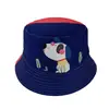 Sombrero de Pescador para Niños Verano Nuevo Sombrero de Sol Estampado de Dibujos Animados Sombrero de Excavador Sombrero de Sol para Bebé Venta al por Mayor T494