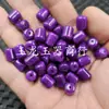 Tubo Direto Verde Seco Lu Lu Tong Contas Soltas de Jade Jade Vermelho Tian He Azul Roxo Amarelo Pilar Direto Lu Lu Tong Acessórios de Joias