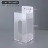 Caja de Almacenamiento de Guantes Desechables Portátil Colgante de Pared Acrílico Transparente sin Perforaciones Cubrezapatos Magnético Succión Máscara Sombrero Acabado