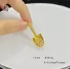 Colgante Antiguo de Cobre Chapado en Oro con Diseño Grabado y Pedrería, Accesorio de Moda Retro Estilo Chino