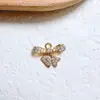 Acessórios para Joias DIY Cobre Banhado a Ouro K Alta Retenção de Cor Microcravejado Zircônia Pingente de Estrela Brincos Colar Material Artesanal Pingente