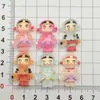 Nuevos accesorios pequeños de astronauta de resina DIY de dibujos animados Bubble Mart Labubu, imanes para refrigerador y decoraciones para zapatos Crocs