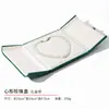 Caja de Anillo de Terciopelo de Doble Apertura para Joyería Caja para Collar Caja para Joyería Caja de Embalaje Caja de Regalo para Aretes Pulsera Venta al por Mayor Caja para Perlas