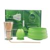 Batidor de Té Matcha Japonés Pincel Baiben Herramienta para Ordenar Té de la Dinastía Li Song Cuenco para Matcha Batidor de Té Soporte para Batidor Dial de Té