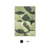 Pintura decorativa de hoja verde abstracta de gota de sensación de alto grado nórdico de verano verde, pintura de pared de fondo de sofá de sala de estar moderna, pintura de columpio, pintura de porche