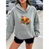 Sudadera con Capucha Estampada Temática de Turquía Transfronteriza para Comercio Exterior Amazon Temuwish Mayoreo