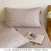 Fronhas de gaze dupla camada 100% algodão, frescas e simples, conjunto de dois, macias e respiráveis, adequadas para dormir de uma pessoa