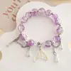 Pulsera de Joyería de Nuevo Estilo, Joyería de Cuentas de Cristal Estilo Coreano, Pareja, Estudiante, Pulsera Infantil, Joyería para Niñas al por Mayor