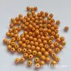 Atacado turmalina colorida colorida pequenas contas redondas esmalte perolado alto brilho joias contas soltas diâmetro 6mm