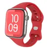 Adequado para Apple Watch Ultra 9876543210 Geração Fivela em Forma de 8 Cintura Fina Fivela Borboleta Pulseira de Silicone