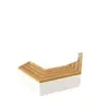 Banqueta macetero de GRC de forma irregular, asiento de UHPC para calles peatonales, lugar popular para fotos, paisaje decorativo, silla cerramiento para plantación de árboles, venta directa