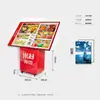 Caja de Luz de Mismo Estilo Micun Cartelera LED Luminosa Desplazable Modelo de Pie con Carga Artefacto de Tráfico Soporte para Exhibición de Menú