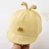 Gorra de béisbol para bebé sombrero para edad temprana primavera y otoño lindo súper lindo bebé niño y niña Gorra de visera de otoño recién nacido recién nacido