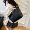 Bolso de Mujer de Moda Transfronterizo Otoño 2025 Nuevo Bolso Tote Suave para el Trabajo Gran Capacidad Bolso de Compras Bolso de Mamá Bolso Cruzado