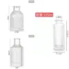 Fragrância Vertical Aromaterapia Frasco Transparente Vazio Hotel Sala de Estar Banheiro Decoração Doméstica Sem Fogo Fragrância Frasco de Vidro Dividido