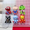 Serie de anime de dibujos animados Spider-Man accesorios de resina pegamento de crema DIY carcasa de teléfono móvil pasador de pelo pulsera accesorios colgantes
