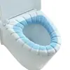 Funda de Asiento de Inodoro de Felpa para Invierno con Asa Engrosada, Funda de Asiento de Inodoro Universal Cálida de Felpa para el Hogar, Lavable