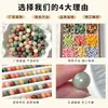Cuentas pequeñas de calabaza estilo fresco, tallas de raíz de Bodhi, accesorios para pulseras DIY hechos a mano, piezas con cuentas terminadas al por mayor
