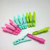 Pregador de Roupa de Plástico Forte Atacado Unha Colorido Clips de Plástico