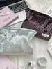 57291 Bolsa de Cosméticos de Terciopelo de Hielo Gran Capacidad Viaje de Gama Alta Cosméticos Bolsa para Labiales Artículos de Tocador Bolsa de Almacenamiento Portátil
