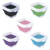 Bo Yixuan Cubo Pequeño Plegable de Silicona Engrosado Mini Lavador de Pinceles para Pintura Artística Gouache Venta al por Mayor