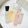 Oferta especial primavera-verão meias femininas de malha respirável, meias até a panturrilha, meias da moda Mary Jane vazadas com renda