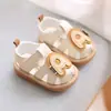 Sapatos de Verão para Bebês Meninos e Meninas, 1-2 Anos, Solado Macio, Antiderrapante, Sandálias Fechadas com Desenho, Sapatos Barulhentos para Bebês