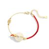 Collar con hebilla de seguridad de jade Hetian y pez koi S925 para mujer, estilo palacio de moda nacional, cadena de clavícula de loto, colgante con hebilla de princesa