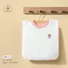 Babador impermeável infantil estilo colete de bebê toalha de saliva lenço de lavar bebê toalha pequena absorvente suprimentos não solta fiapos