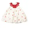 Vestido de Niña Verano 2026 Nuevo Estilo Moda para Bebé Vestido de Flor para Niños Pequeños y Medianos Dulce Vestido de Princesa para Niñas