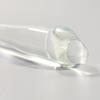Consolador de cristal transparente sin huevo, pene grande, simulación, dispositivo de masturbación femenina, productos sexuales pequeños para adultos.