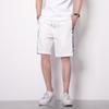 Verão novos homens calças casuais moda tendência shorts inserir impressão a cores fino solto calças de secagem rápida fabricantes