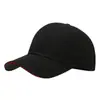 Gorra de Béisbol Popular de Seis Paneles Transfronteriza con Diseño Tipo Sándwich, Gorra Promocional de Color Sólido, Gorra de Pico, Gorra de Trabajo, Logo Personalizable