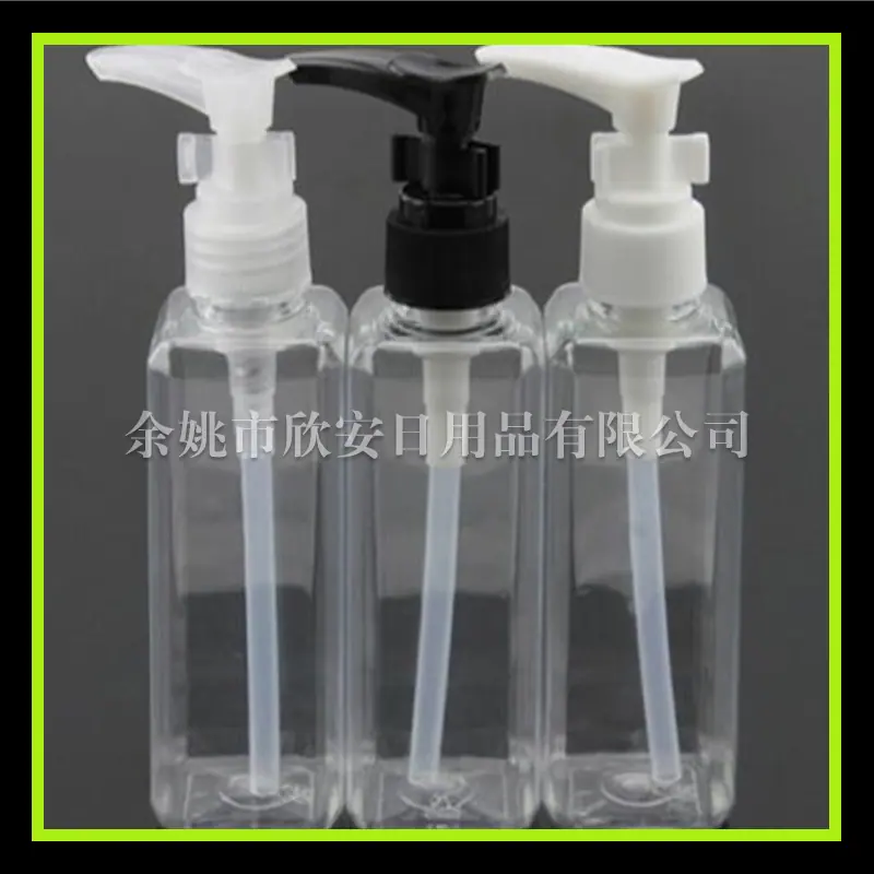 100ml 方瓶 + 夹子泵20mm