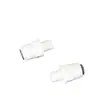 Conector sin tarjeta accesorios para purificador de agua conector 2 puntos enchufe rápido a 1 punto conector de diente externo 2 puntos conector PE 1042 recto