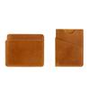 2024 nuevo tarjetero tarjetero retro cuero Crazy Horse bolsa para dólares billetera de cuero genuino simple duradero hecho a mano tarjetero con costura