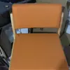 Silla de suelo Silla Tatami Taburete con respaldo estilo japonés Cama para uso en mirador de madera maciza Silla para habitación japonesa Silla sin patas